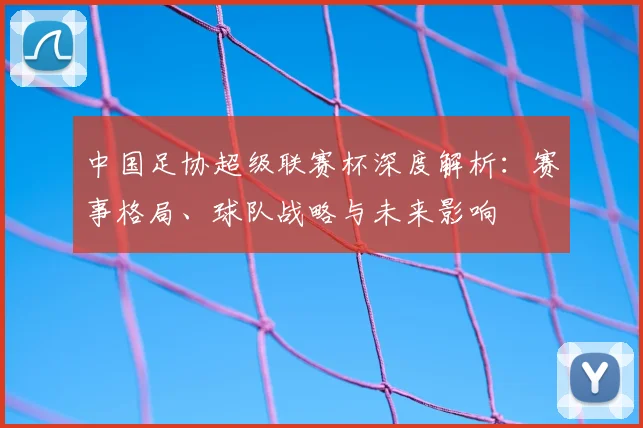 中国足协超级联赛杯深度解析:赛事格局、球队战略与未来影响