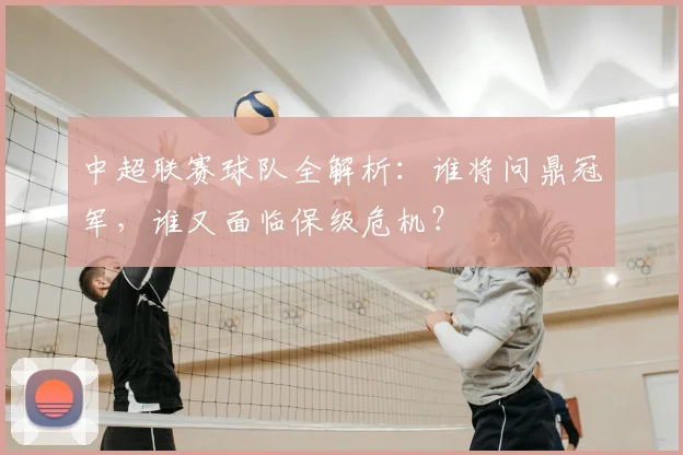 中超联赛球队全解析：谁将问鼎冠军，谁又面临保级危机？